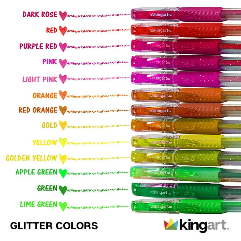Kingart Metallic Gel Pens (20 pack) – OtterBlotter