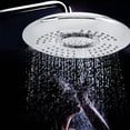 thumbnail image 2 of Electroplated Rust Proof Water-Saving Shower Sprayer, Top Shower Head, For Home Hotel, 2 of 8