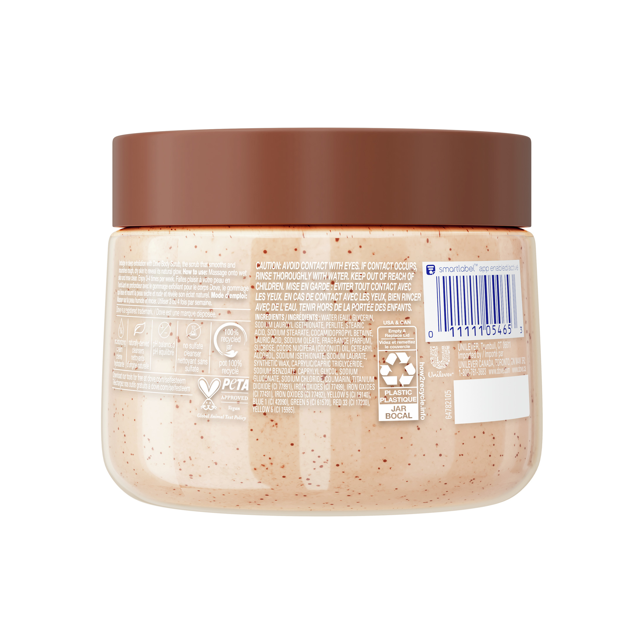 Dove Exfoliating Body Scrub Brown Sugar Coconut photo 6