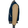 thumbnail image 4 of Holloway Sportswear 3XL Award Jacket Dark Navy/Cream 224181, 4 of 4