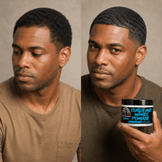 OKAY Men's Curl and Wave Pomade, Strong Hold and Shine Hair Pomade for Men, 4 oz