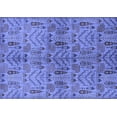 thumbnail image 1 of Ahgly Company Indoor Rectangle Oriental Blue Industrial Area Rugs, 2' x 3', 1 of 4