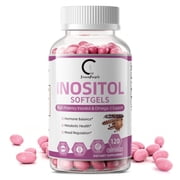 Inositol 1000mg with Omega-3 ALA 640mg, Formulated for Women's Hormone Balance, Ovarian Support, Metabolic Health, Plant-Sourced Omega-3, 120 Softgels By GPGP GreenPeople