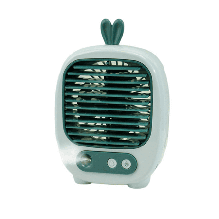 

Funky Air Circulation Fan Small Quiet Turbocharged Bench Fan With Spray Humidification 3 Speed Cooling Fan Floor Fan For Whole Room Home Bedroom Office