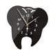 thumbnail image 3 of Relojes de pared acrílicos silenciosos a pilas para sala de estar, aula, oficina Negro, 3 of 9