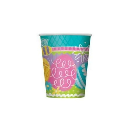 - Easter Spring Eggs 9 oz Paper Cups