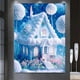 thumbnail image 2 of 5D Snow House Full Diamond Mosaic Snow Wagon Castle Dream Scenery New Arrival Diamond Painting Embroidery Cross Stitch X1018Square 70X90cm Gao Jinjia LED, 2 of 2