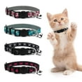 thumbnail image 1 of Collar de gatito Azuza Halloween Breakaway, paquete de 4, ajustable, 1 of 6
