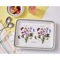 thumbnail image 3 of Portmeirion Botanic Garden Lasagna Dish  Baking Dish with Sweet Pea Motif  Measures 15 x 11 Inches  Made from Porcelain  Oven, Dishwasher, and Microwave Safe, 3 of 4