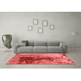 thumbnail image 3 of Ahgly Company Indoor Rectangle Oriental Red Industrial Area Rugs, 2' x 5', 3 of 4