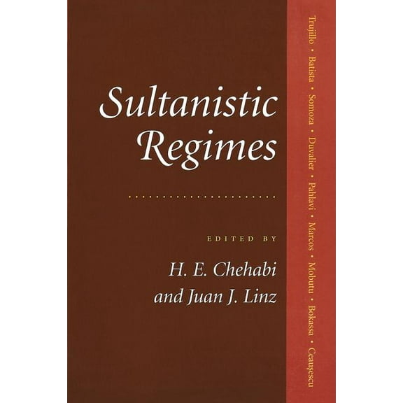 Sultanistic Regimes, (Paperback)