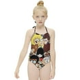 thumbnail image 3 of The Loud House Girl's One-Piece Swimsuit Bathing Suit Soft Stretchy Children's Swimwear Swim Attire for Vacation 10-12Y(150cm), 3 of 8
