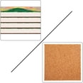 thumbnail image 4 of FMSHPON Merry Christmas Set of 6 Coaster for Drinks, Absorbent Ceramic Stone Coasters Cup Mat with Cork Base for Home Kitchen Room Coffee Table Bar Decor, 4 of 4