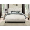 thumbnail image 4 of Hillsdale Nicole Upholstered Bed, Queen with Headboard and Footboard, Fog Gray, 4 of 4