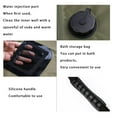 thumbnail image 3 of Transemion PVC Solar-powered Outdoor Shower Bag Replacement 20L Camping Mountaineering Water Storage Pouch Container with Temperature Gauge Brown, 3 of 9