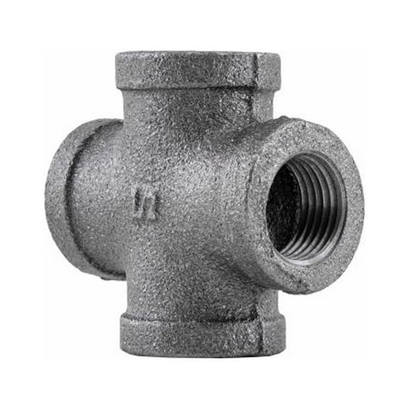 STZ 310CR-12 1/2 In. Black Pipe Cross - Quantity 45