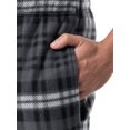 thumbnail image 4 of Fruit of the Loom Men's Plaid Fleece Pajama Pant 2-Pack, Sizes S-5XL, 4 of 15