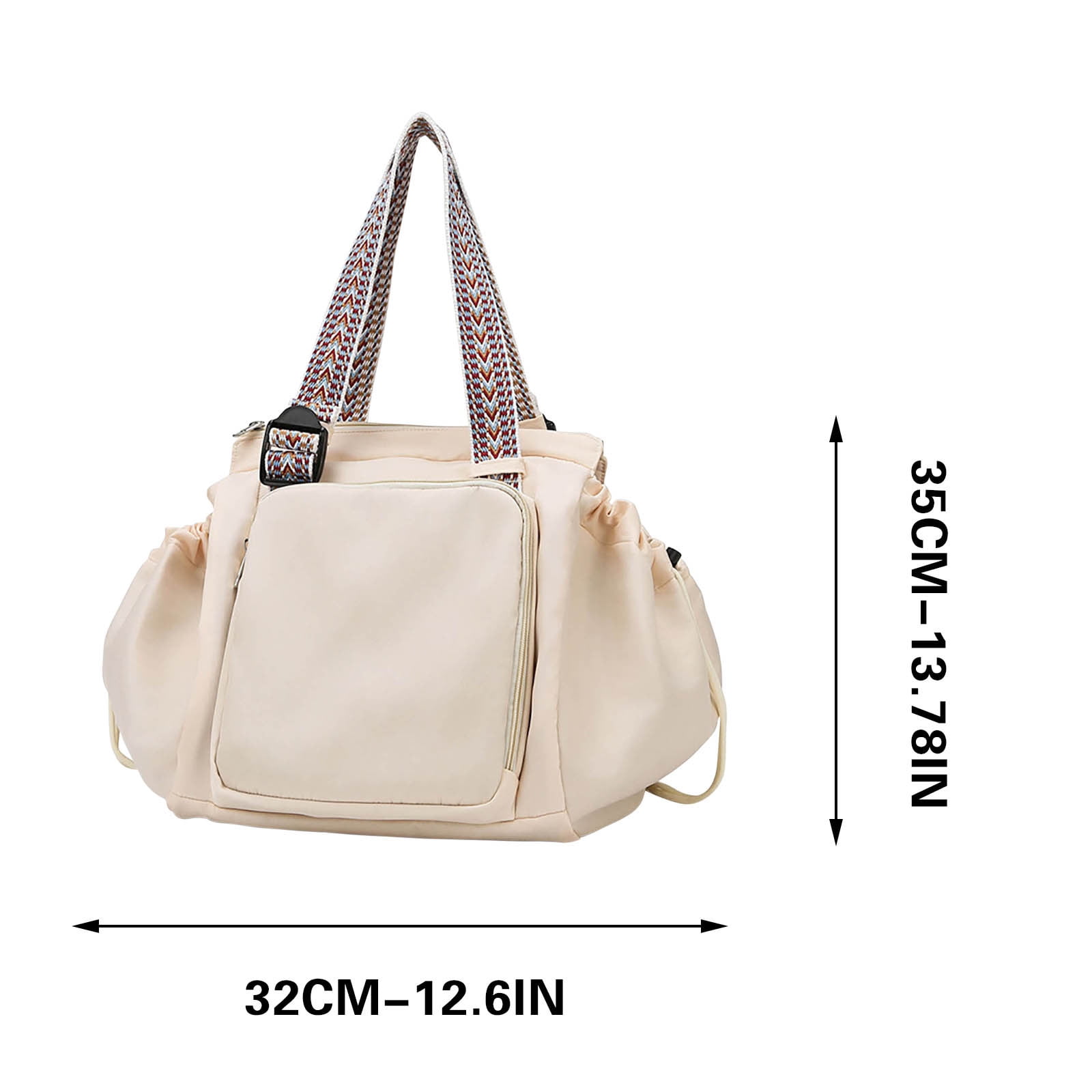 CasaChic Multifunctional Travel Organizer Bag, 3-in-1 Tote Crossbody Shoulder Bag for Women, Large Capacity 15-Pocket with Laptop Compartment, Waterproof Sturdy Material, Luggage Sleeve Design