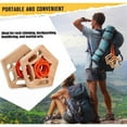 thumbnail image 5 of Hangboard, Hangboard Rock Climbing for Climbing, Home Training, Finger Strengthener, Pull-up Grip Arm Training Portable Finger Board Rock Climbing Holds Indoor and Outdoor, 5 of 5