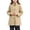 Khaki1, variant on Girls British Style Mid-Length Trench Coat, Kids Double Lapel Windbreaker Jacket, Elegant Button Down Outerwear for Fall Daily Casual Wear(Khaki1,5-6 Years)
