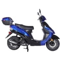 thumbnail image 4 of X-Pro Brand New Milos 50 Moped Scooter with 10" Aluminum Wheels, Rear Trunk, Electric/Kick Start!, 4 of 6