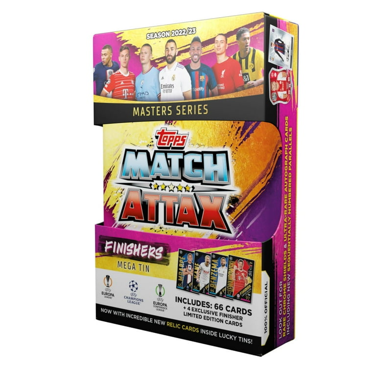 2022-23 Topps Uefa Champions League Match Attax Mega Tin Soccer