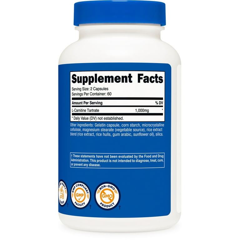 l-carnitine l-tartrate capsules L-Carnitine Supplements