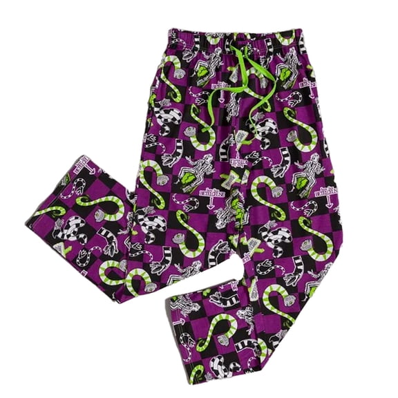 Beetlejuice Adult All-Over Print Sandworm Lounge Pants