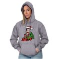 thumbnail image 4 of Cute Betty Boop Christmas Present Hoodie Sweatshirt Women Brisco Brands S, 4 of 6