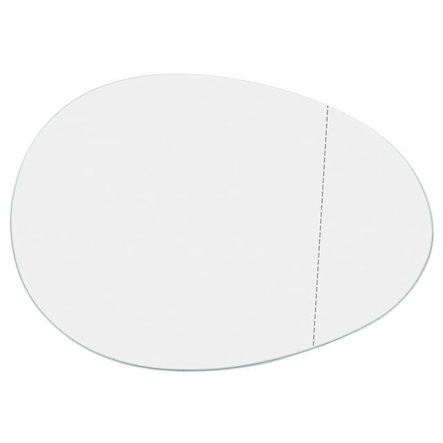 Passenger Right Side RH Mirror Glass w/ Adhesive for BMW Mini Cooper 2007-2015
