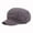 Gray, variant on Men Women Cotton Gatsby Newsboy Hat Cabbie Driver Bakerboy Cap Peaky Flat Hats