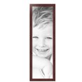 thumbnail image 2 of ArtToFrames 13" x 44" Cherry Picture Frame, 13x44 inch Red MDF Poster Frame (WOM-4333), 5 Pack, 2 of 8