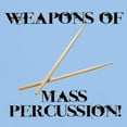 thumbnail image 3 of CafePress - Weapons Of Mass Percussion T Shirt - Men's Classic Graphic T-Shirt, 3 of 4