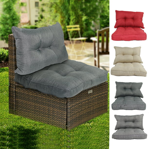 2 Piece Outdoor Indoor Deep Seat Chair, Outdoor Furniture Chair Cushions Replacement