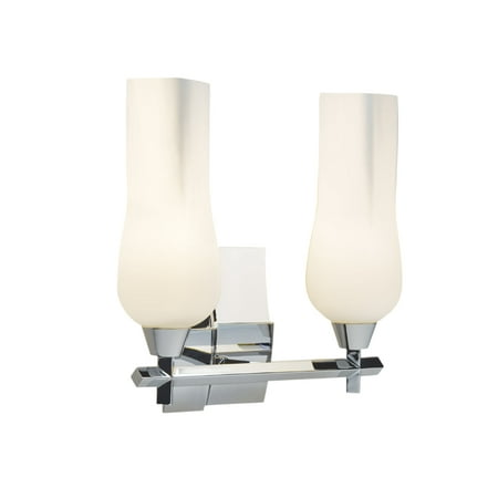 

Norwell Lighting 8176-Mo Fleur 2 Light 15 Wide Vanity Light - Chrome