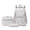 Gray, variant on KEVCHE School Bookbag with Lunch Pouch and Pencil Holder,Spacious Lightweight Daypack for Commuting and Weekend Travel,Durable School Bookbag Backpack for Back to School Gifts