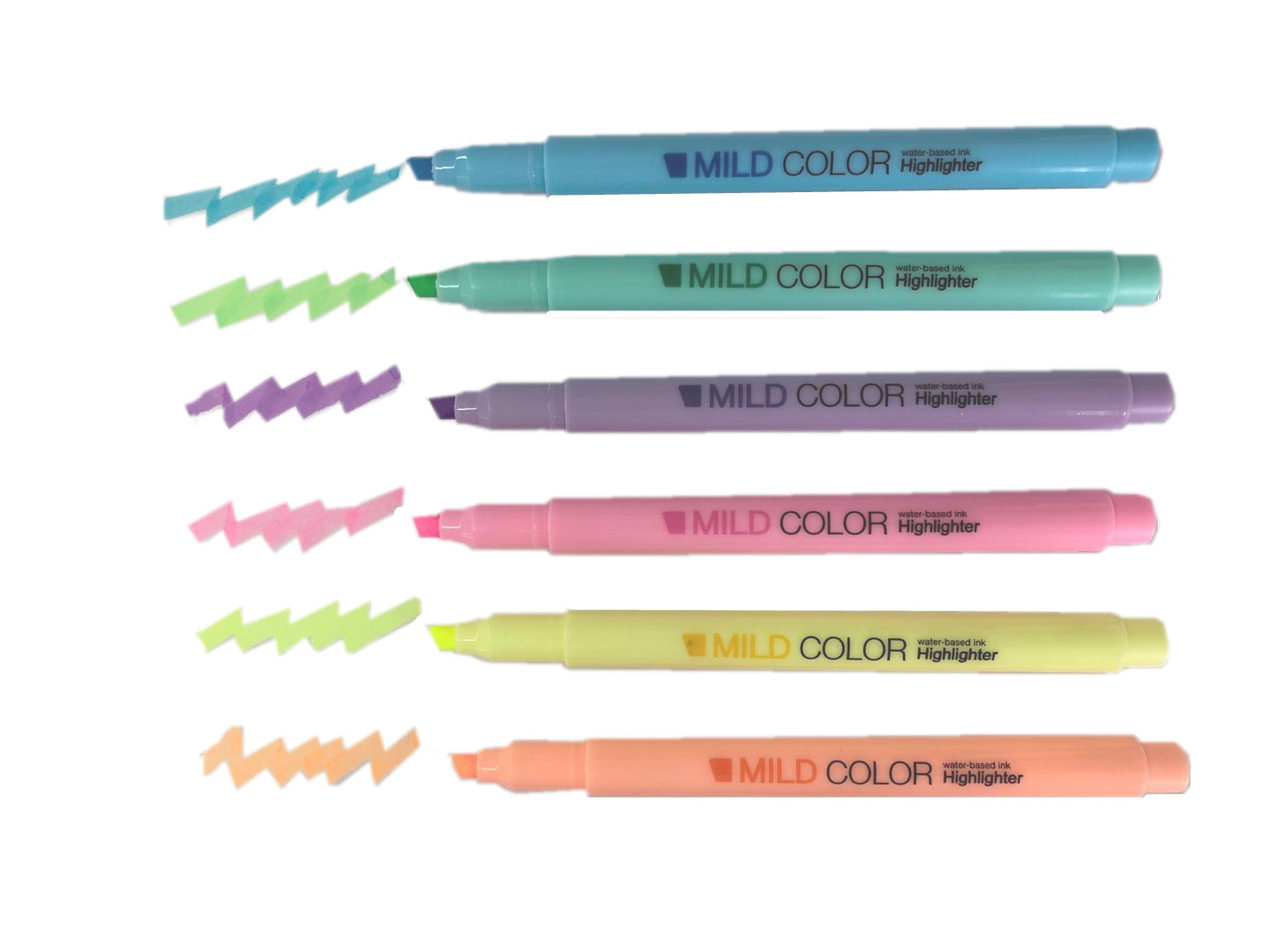 pastel highlighter pens