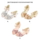 thumbnail image 3 of Zapatos con purpurina Sonducket cuñas de ballet lentejuelas punta abierta cristal fiesta sandalias, 3 of 6