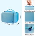 thumbnail image 7 of Case for Toniebox Starter Set and Tonies Figurine, Kids Musical Toy Storage Holder Organizer Fits for Charging Station, Headphones and More Accessories - Blue (Box Only), 7 of 7