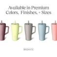thumbnail image 3 of BrüMate Era 30 oz Tumbler with Handle and Straw | 100% Leakproof Insulated Tumbler with Lid and Straw | Made of Stainless Steel | Cup Holder Friendly Base | 30oz (Lavender), 3 of 13