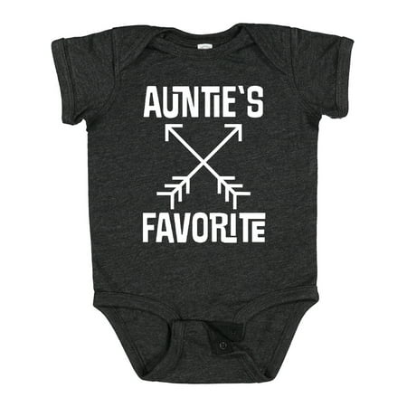 

Inktastic Auntie Favorite Niece Nephew Gift Baby Boy or Baby Girl Bodysuit
