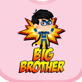 thumbnail image 4 of Inktastic Big Brother Superhero Boys Baby Bib, 4 of 4