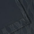 thumbnail image 4 of Superior Zuri Blackout Curtains, Rod Pocket, Set of 2, 26" X 63", Black, 4 of 5