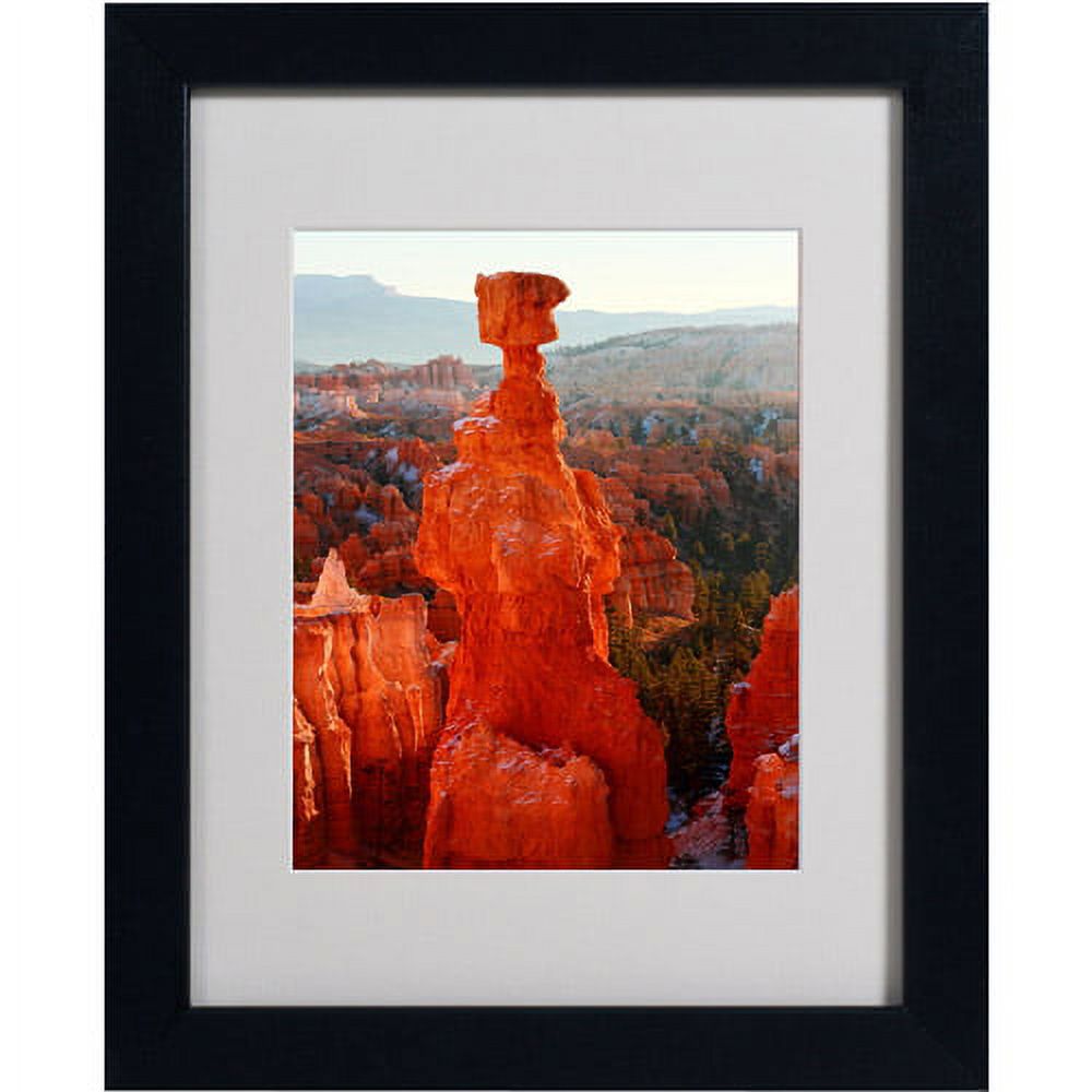 Trademark Fine Art "Bryce Canyon Thor's Hammer" Matted Framed by Pierre Leclerc