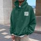 thumbnail image 3 of MHFRRA Sudadera con Capucha y Sudadera para Hombre, Jersey de Manga Larga con Estampado Delantero y Trasero para Uso Informal, Corte Holgado, Ideal para Otoño E Invierno Verde oscuro, 3 of 5