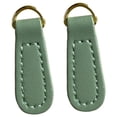 thumbnail image 4 of Rongfmy 4x2x Zipper Pulls PU Leather Repair Zip Puller Tag for Jacket Purses Backpacks, 4 of 9