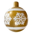 thumbnail image 3 of Bola de Navidad inflable de PVC para decoración de jardín, 60 cm, para fiesta de Navidad, Año Nuevo, patio, césped, porche, 3 of 5
