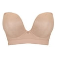 thumbnail image 6 of Curvy Kate Hey Girls SuperPlunge Strapless Bra (CK071108),34D,Latte, 6 of 9
