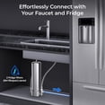 thumbnail image 2 of Restored Waterdrop AP13 Under Sink Water Filter and Refrigerator Water Filter 2-in-1, Inline Water Filter System for Refrigerator and Undersink (Refurbished), 2 of 9