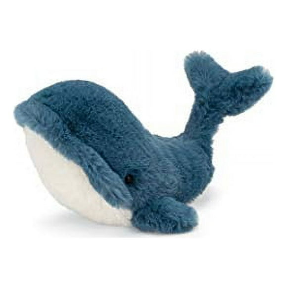 Jellycat Wally Whale Stuffed Animal, Tiny, 6 inches